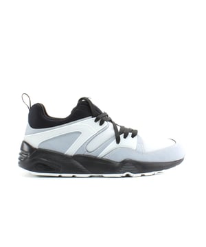 Puma Blaze Of Glory Techy Zwart Grijs Synthetisch Heren Lace Up Trainers 361447 01