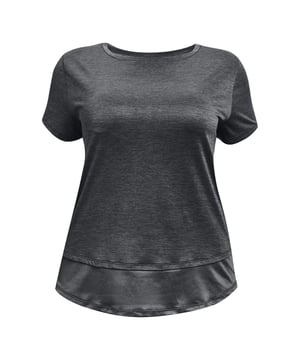 Zachte UA Tech™ stof met all-over jacquard voor ultiem ademend vermogen- Materiaal voert zweet af & droogt heel snel- Anti-geur technologie voorkomt de groei van geurveroorzakende microben- Veel UA Tech™ T's zijn gemaakt van gerecycled traceerbaar polyester & hergebruiken ongeveer 5 flessen per shirt- Style #: 1367963- 100% Polyester- Geïmporteerd- Kledingstuk binnenstebuiten wassen- Machinewas koud met dezelfde kleuren- Gebruik indien nodig alleen chloorvrij bleekmiddel- Laag in de droogtrommel- Niet strijken- Geen wasverzachter gebruiken- Niet chemisch reinigen