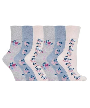 With a specially designed HoneyComb Top, Sockshop soft Gentle Grip® Socks are made more comfortable for all wearers, but particularly if you struggle with circulatory problems or swollen legs, ankles and feet. This collection of designs look as good as they feel too, made from soft, comfortable cotton rich yarn. keep your feet odour free with flat seamed toes for extra wearability All SockShop Gentle Grip® Socks are constructed to care for your legs, comfortably moulding to their natural contours without leaving any of those ugly, irritating and itchy constriction rings. These really are the socks going forward for anyone who dislikes those tight tops. Gentle grip tops that do not fall down with wear and are ideal for diabetics too!