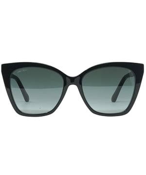Jimmy Choo Rua 807 Black Sunglasses. Experience luxury and sophistication with the Jimmy Choo Rua 807 Sunglass. Crafted from the finest materials, these sleek sunglasses feature 100% UVA/UVB protection and refined metallic accents. Admire the sophisticated Jimmy Choo style with these timeless sunglasses.. Black Sunglass, Nose Bridge Width = 18mm, Lens Width = 56mm, Arm Length = 145mm. Branded Sunglasses Case and Cleaning Cloth Included. 100% Protection Against UVA &amp; UVB Sunlight and Conform to British Standard EN 1836:2005, Sunglasses, Sunglasses Case, Cleaning Cloth and Care Instructions all Included. Jimmy Choo Rua 807 Sunglass