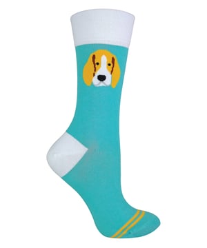 Are you looking to make an impression with your new found sock swag? If you are then look to the refreshing new brand that is Talkie Socks with their vast new collection. This range of cat and dog socks are so fabulously put together that you will be fighting like cat and dog to get your hands on them! The Talkie Socks logo is printed on the foot of the sock. These soft cotton crew socks have knitted designs of your favorite types of dog. Pick between a scotty dog, pug and a beagle to show your love for your best friend. Or, choose our cat style if you are more of a cat person. They all have their specific pastel colour, so if you are in the mood for bright feet then these would be purrfect. As a gift, these socks are a brilliant secret santa or stocking filler idea. They are also made out of breathable cotton and are cotton rich with a content of 70% cotton 28% nylon and 2% elastane. Unlike some other design socks, Talkie Socks also focuses on comfort. They also have a handlinked toe to decrease the irritability of the toe seam, not only making your feet stylish but also happy. These socks are available in a size 4/8 UK 37/42 EU 5-9 US and they are available to purchase in a one pair pack. They are also safely machine washable.