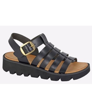 Elevate your summer style effortlessly with these chic Azia Wedge Sandals from Cipriata. Fashioned with lined straps in a T-Bar design, these sandals seamlessly blend style with comfort. The halter back and platform outsole add a touch of elegance to your look, making them perfect for both casual outings and evening affairs.
 Experience unparalleled comfort with the padded microfiber sock and durable EVA sole, ensuring stability and support for all-day wear. Whether you're strolling along the beach or dancing the night away, these sandals are a must-have addition to your summer wardrobe.
 - PU upper 
 - Secure buckle fastening 
 - PU lining 
 - Padded micro fibre sock 
 - Wedged Eva Sole
