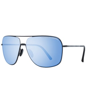 Las gafas de sol Porsche Design P8607 A V279 Black Dark Blue Mirror tienen un estilo de aviador clásico con una moderna forma de lente y una montura de acero inoxidable de alta calidad. Las patillas ultraflexibles añaden comodidad y realzan la sensación de calidad.