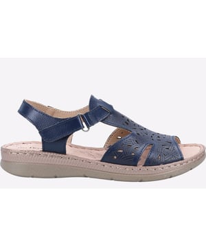Open toe touch fastening leather sandal from UK label, Fleet & Foster. Ruth features a memory foam footbed with cushioning and a slight heel
- Touch fastening sandal
- Memory foam insole for extra comfort
- Leather upper