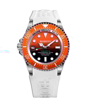 Bobroff BF0004ibnBF - Reloj para hombre automático acero inoxidable• material: acero inoxidable• cristal: saphir• pulsera: goma• correa: plata naranja• resistencia al agua: 1000 m (100 ATM)• tamaño de la caja: 44 mm