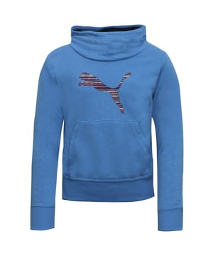 Puma Fun td Blue Junior -Kapuze -Schweiß