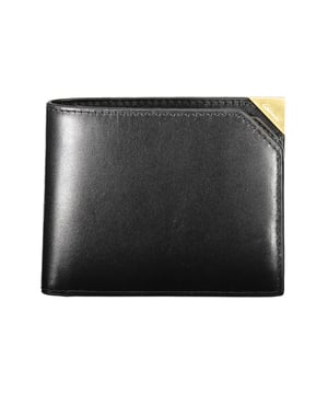 Geldbörse mit 2 Fächern, Münzfach, Kartensteckplätzen, kontrastierenden Details, RFID-Blocker, Logo