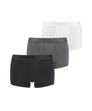 LEVI´S Herren Trunks für den alltäglichen Bedarf.
Weiches Baumwoll-Stretch Material bietet Komfort und Bewegungsfreiheit.
Figurbetonte Slim Fit Passform.