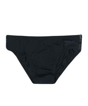 Speedo Boomstar Splice 7 cm zwembroek voor heren, zwart en grijs