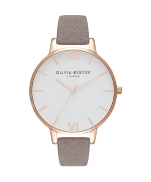 Olivia Burton OB16VE09 - Damenuhr Quarz aus Edelstahl• Material: Edelstahl• Glas: Mineral• Armband: Kunstleder• Farbe: Rosegold• Wasserbeständigkeit: 10 m (1 ATM)• Gehäusegröße: 38 mm