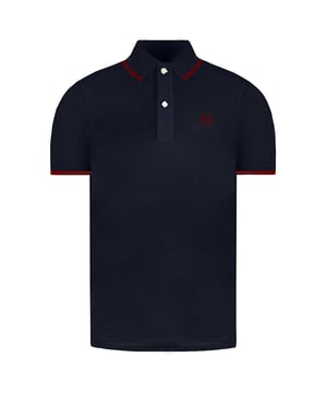 Wil je je "fashion edge" laten zien als de temperaturen dalen? Laat dat niet het geval zijn. Kijk dan eens naar deze polo van Sergio Tacchini. Geborduurd merk op de borst met een nauwsluitende ribboord aan de kraag en mouwen, een knoopsluiting met 2 knopen en een rechte splitzoom. Doorgestikt ribmotief op de rug. 100% katoen in een piqué polo met korte mouwen.

 Let op: dit is een kleine maat