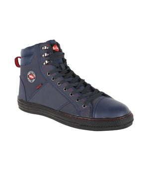 Upper: Nubuck, PU (Polyurethane). Lining: Woven. Insole: Textured. Midsole: Phylon. Outsole: Acid Resistant, Oil Resistant, Rubber, Slip Resistant. 7 Eyelets. Toe Protection (Joules): 200. Fabric Technology: Breathable, Flexible, Lightweight. Energy Absorbent Heel, Moulded, Padded Ankle, Padded Collar, Pull Tab. Flat. Cut: Ankle High. Design: Logo, Plain. Conforms to Safety Standard: EN-ISO 20345-SB SRA. Toe Style: Steel Toe Cap. Fastening: Lace Up, Slip-In.