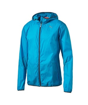 Puma heren Lichtgewicht Windrunner Packable Blauw jack met capuchon 513787 03 A22D