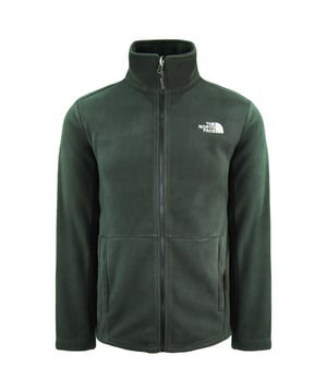 The North Face Khumbu Fleece Zip Up Black Mens Jacket NF00CTT7KX7