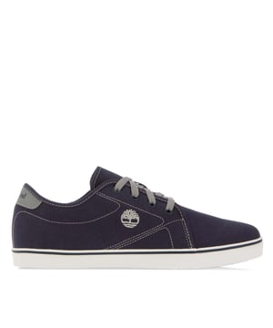 Heren Timberland Skape Park Basic Low Lace Trainers in marine.- Canvas bovenkant.- Vetersluiting.- Geborduurd logo op zijkant.- Rubberen rand.- Rubberen zool.- Ref: A27KJ0191