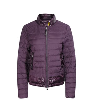 Blijf warm en stijlvol in de Parajumpers Purple Jacket. Deze luxe jas is gemaakt van lichtgewicht, geisoleerde stof die warmte vasthoudt en beschermt tegen de elementen. Geef stijl niet op voor comfort - maak een statement!, Vulling: 100% eendendons, Bovenmateriaal: 100% polyamide, Regular Fit, Ritssluiting, Paars, Bomberjack, Paarse jas