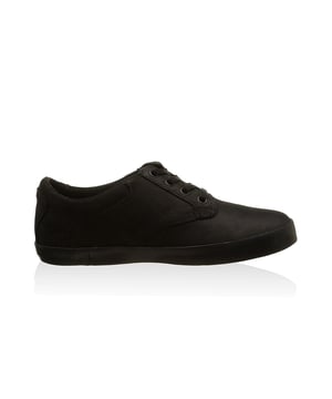 Timberland Glastenbury Oxford Lace-Up Black Smooth Leather Womens Trainers 6227B