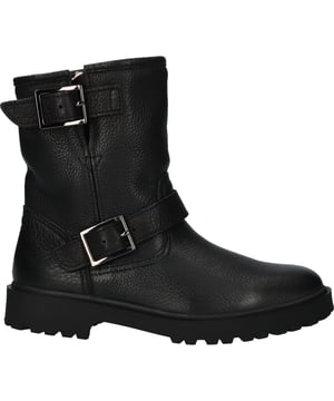 De WL01 is een damesboot van Blackstone Footwear die nonchalant gedragen mag worden. Het bovenwerk van deze laars is gemaakt van hoogwaardig leer en heeft twee siergespen. De stevige profielzool en de voering van 100% schapenvacht maken de boot perfect voor het najaar en de wintermaanden. De WL01 is een heerlijk comfortabele laars om dagelijks te dragen.