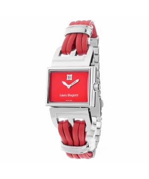 Laura Biagiotti LB0046L-03 - Reloj para mujer cuarzo acero inoxidable• material: acero inoxidable• cristal: minèral• pulsera: cuero• correa: plateado• resistencia al agua: 0 m (0 ATM)• tamaño de la caja: 28 mm