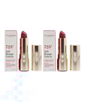 Long-wearing formula created with Clarins' exclusive Velvet Booster+ Complex. A creamy, moisturizing lipstick that combines pure plant extracts with rich matte pigments. Enriched with Organic Apricot oil and Marsh Samphire to plump, comfort, and hydrate lips for 6 full hours .Lightweight texture glides on and stays colour-true for hours of flawless wear.