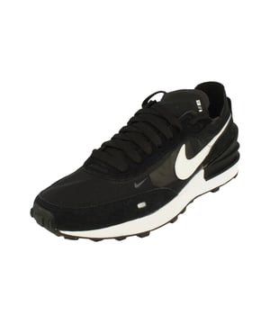 Nike Womens Waffle One DC2533 - Black White Orange 001