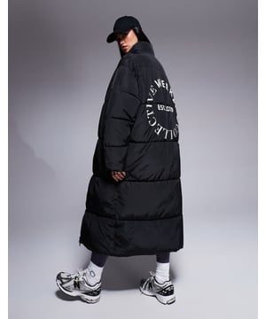 Coats & Jackets by ASOS WEEKEND COLLECTIVE Your go-to for cooler climes High collar Zip fastening Side pockets Logo print to back Regular fitSold By: Asos