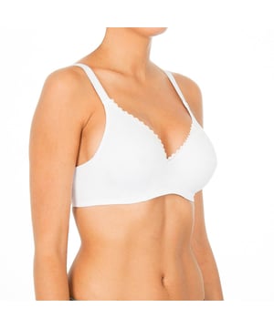 P09AW Playtex Secret Comfort Padded Bra - P09AW Antique White