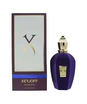 Accento ist ein chypre-blumiger Duft für Männer und Frauen, der von Chris Maurice kreiert und 2019 von Xerjoff im Rahmen ihrer Velvet Collection lanciert wurde. Der Duft eröffnet mit Kopfnoten von Ananas und Hyazinthe; die Herznote besteht aus Iris, rosa Pfeffer und Jasmin; mit Basisnoten von Moschus, Vetiver, Bernstein, Vanille und Patchouli.