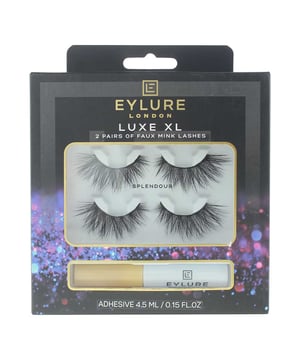Eylure Luxe XL Eye Lashes feature soft, extra fine, and lightweight fibres with a delicate curl, offering a natural yet voluminous look. The criss-cross layering adds depth and dimension, while the fluttery design acts as an eye opener, enhancing your lashes for a bold, captivating finish.