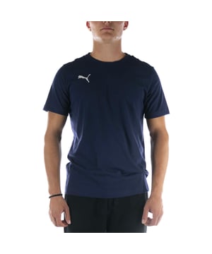 Especificaciones: Camiseta de cuello redondo confeccionada en algodón con logo de Puma bordado en el pecho Uso: Tiempo libre Calce: Regular La modelo lleva una talla: M Altura de la modelo: 180cm