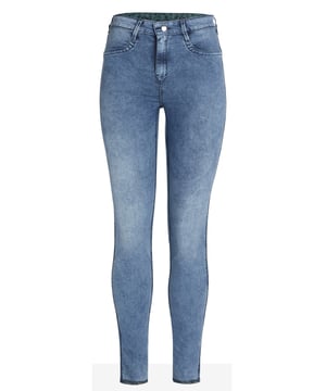 64% Baumwolle, 32% Polyester, 4% Elastan; GAS Jeans Jeans;  Modell: 365860020411 WR90;  Hochwertig verarbeitet;  Weiche Baumwolle mit Stretchanteil;  Zwei Taschen hinten;  Skinny Fit;  GAS Jeans Logodetails
