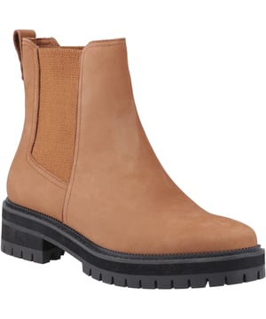 Der wasserabweisende Bennet ist ein neuer, von Chelsea inspirierter Stollenstiefel mit stylischer Laufsohle und stromlinienförmigem Profil und einem ultrakuscheligen Fellfutter. Mit seitlichen Stretcheinsätzen und bequemen Innensohlen für ganztägigen Komfort.