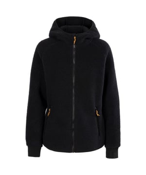 Stoff: Gebürstet, gestrickt, Sherpa Fleece. Design: Logo. Besätze: Leder. Kinnschutz. Ausschnitt: Hoher Halsausschnitt, Kapuze. Ärmel-Typ: Langärmelig. Bündchen: Gerippt. Kapuzen-Merkmale: Angewachsene Kapuze. Taschen: 2 Seitentaschen, Kontrast, Reißverschluss. Verschluss: Durchgehender Reißverschluss. Saum: Gebogen.