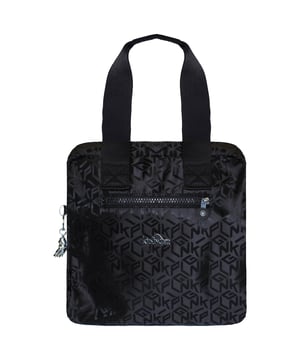 The Ryana bag combines Kipling’s iconic lightweight, water-resistant fabric with a refined jacquard texture, adding a touch of elegance to its practical design. Its roomy interior allows for easy organization of all your essentials, from laptops and tablets to notebooks and accessories. With its comfortable shoulder straps and durable construction, this bag is built for daily wear while maintaining a stylish, polished look.
 
Key Features:
Elegant Jacquard Pattern: 

A subtle black-on-black jacquard pattern adds texture and sophistication, making it versatile enough for work or casual outings.


Spacious Interior: 

Designed to accommodate larger items, like laptops (up to 13 inches) and documents, along with dedicated compartments for smaller items.


Durable, Water-Resistant Fabric: 

Made with Kipling’s signature water-resistant material, ensuring the bag withstands daily use and unpredictable weather.


Multiple Compartments: 

Features a main compartment with zip closure, inner pockets for organized storage, and front and back zip pockets for easy access to frequently used items.


Comfortable Shoulder Straps: 

Equipped with durable, comfortable shoulder straps, making it easy to carry even when fully packed.


Signature Keychain Accessory: 

Includes Kipling's signature monkey keychain for a fun, unique touch.


 
The Kipling Ryana Jacquard Black Bag is the perfect blend of sophistication and practicality, making it an ideal companion for women on the go.