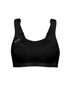 The Shock Absorber Active&nbsp;multi sports bra is sure to revolutionize anyone&rsquo;s workout regimen. You&rsquo;ll achieve a stylish, athletic look with this crop top design combined with ultimate comfort and support you never thought possible. Complete with two sets of hook &amp; eyes so you can get ready for your next workout with ease. This sports bra is wire free and non-padded for a comfortable fit that is perfect for your next gym session. There are adjustable padded straps and this piece has a racerback style for extra support and flexibility to stay focused on reaching your peak performance goals. This Shock Absorber bra includes breathable powermesh side panels to bring breathability and ventilation when it matters most, while also being made from moisture-wicking high-performance fabrics which prevent sweat build-up without sacrificing shape or design.

Wire-free
Moisture-wicking material
Non-padded cups
Racerback design
Extreme bounce control
Double hook and eye closure on back for extra support
Powermesh side panels
Padded, adjustable shoulder straps
Country of origin: Indonesia
Composition: 60% Polyester | 30% Polyamide | 4% Elastane
Listed in UK sizes