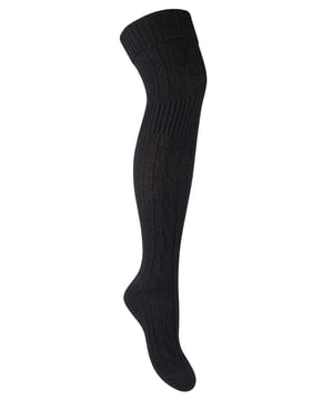 Cuando llegan los meses más fríos, no sólo quieres estar cómodo, sino también abrigado. Por eso estos calcetines de lana extra largos hasta la rodilla son ideales. No sólo son extralargos para abrigarte más, sino que la mezcla de lana y acrílico te proporciona la máxima suavidad y comodidad. La lana es un gran material que tiene muchas propiedades: es antialérgica, antifúngica y antibacteriana, absorbe perfectamente la humedad, además, la fibra de lana es extremadamente fina, delicada al tacto y con el bonito estilo por encima de la rodilla son el par ideal para usar cuando sales durante el invierno. Esta lana es termorreguladora, mantiene el cuerpo a la temperatura adecuada dependiendo de la temperatura ambiente, por lo que se mantendrán calientes en invierno y frescos en verano. El calcetín ideal para todo el año. Los calcetines están disponibles en 5 colores diferentes, así que hay para todos los gustos. Los colores son: Gris, Negro, Azul, Beige y Gris claro. Tanto si prefieres un negro tradicional como un beige clásico, tenemos algo que se adapta a tu estilo y a tu atuendo. Estos calcetines de mujer están disponibles en 2 tallas: 3-4 UK, 5-7 UK y están hechos de 68% Acrílico, 29% Lana, 2% Poliamida, 1% Elastano. Hay 5 colores para elegir y son totalmente lavables a máquina.