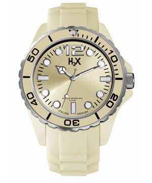 H2X: Mens Reef Gold Watch