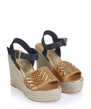 80% polyurethaan, 20% kalfsleer; Pollini-sandaal;  Model: SA1673CI07RF0 904;  Ronde neus;  Verstelbare riem;  Hakhoogte: 12 cm;  Pollini-logodetails