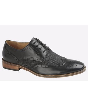 Goor have engineered these Eclipse brogues to make you stand out with comfort and style every time you match them with a suit or jeans
- Synthetic upper
- Lace closure
- Cushioned footbed
- Raised heel
- Brogue detailing
- Durable rubber outsole