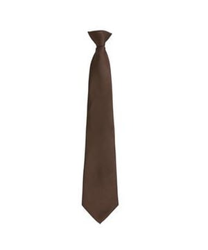 Clip-Krawatte. Einheitsgröße. Breite 4", Länge 18". 100% Polyester.