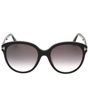Tom Ford Black Sunglasses, Lens Width = 58mm, Nose Bridge Width = 20mm, Arm Length = 145mm, Sunglasses, Sunglasses Case, Cleaning Cloth and Care Instructions all Included, 100% Protection Against UVA &amp; UVB Sunlight and Conform to British Standard EN 1836:2005, Black Sunglasses