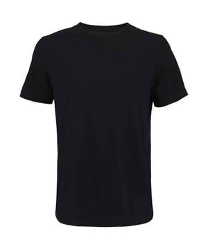 100% Combed Ringspun Cotton. Fabric: Jersey. Design: Plain. Neckline: Crew Neck, Ribbed Collar, Taped. Sleeve-Type: Short-Sleeved. Cut And Sew Panels, Side Seams, Twin Needle Stitching, Unbranded Size Label. Fit: Relaxed Fit. 150gsm. Sustainability: ACCORD, Amfori, BSCI, Fair Wear Approved, Oeko-Tex Standard 100 Certified, PETA-Approved Vegan, REACH, Sustainable Materials, US Cotton Trust Protocol. Packaging: Polybag.