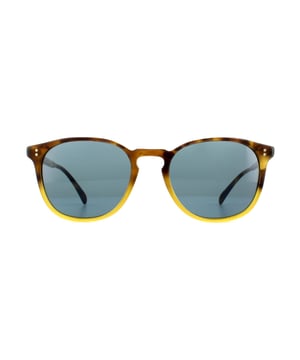 Oliver Peoples Finley ESQ 5298SU 1409R8 Vintage Gradient Turtle Braun Dradent Sonnenbrille ist ein Vintage-inspiriertes Design, das von Hand aus feinsten Qualitätsmaterialien gefertigt wird. Die geätzten Kammdetails auf den Tempeltricks verhindern ein Verrutschen und das Drei-Fässer-Scharnier sorgt für Haltbarkeit. Leicht und bequem Dieser Stil ist perfekt für eine Person mit einem scharfen Stil.