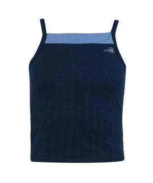 Nike Square Neck Sleeveless Navy Blue Womens Top 261086 451