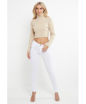 MYT Skinny Super Stretch chinobroek voor dames. Superstretch voor extra comfort. Knoopsluiting, ritssluiting. Merkknoop en klinknagels. 70% viscose, 26% polyamide, 4% elastaan. Mag in de wasmachine. Ideaal voor vrijetijds- en kantoorkleding.
