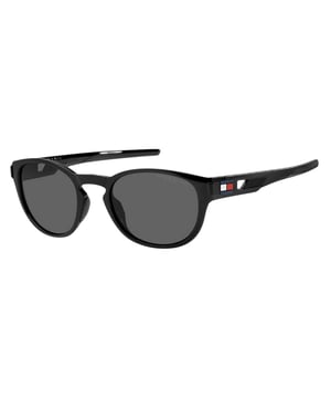 Tommy Hilfiger Mannen Zonnebril TH-1912-S-807 - Materiaal: Geïnjecteerd - Kleur frame: Zwart - Afmetingen: 99/01/140 mm (Diameter lens / Brug formaat / Lengte veren)