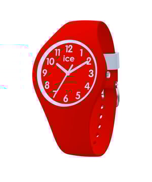 This Ice Watch Ice Ola Kids - Adventure Analogue Watch for Child is the perfect timepiece to wear or to gift. It's Red 30 mm Round case combined with the comfortable Red Silicone watch band will ensure you enjoy this stunning timepiece without any compromise. Operated by a high quality Quartz movement and water resistant to 10 bars, your watch will keep ticking. Discover the ICE ola kids! The trendy, colorful watch that will make your child the most stylish kid on the playground. High quality 19 cm length and 14 mm width Red Silicone strap with a Buckle Case diameter: 30 mm,case thickness: 8 mm, case colour: Red and dial colour: Red