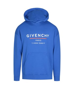Mantente abrigado y elegante con esta sudadera con capucha de Givenchy. Con un diseo contemporaneo y el logotipo iconico, esta sudadera con capucha seguramente dara que hablar. !Demuestra tu estilo unico!