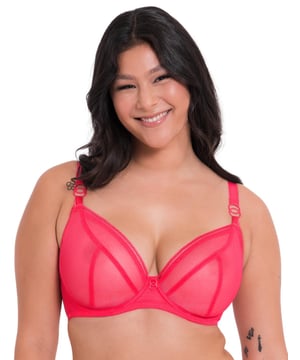Curvy Kate Stand Out Scooped Plunge Bra Black Multi – Curvy Kate US