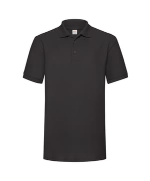 65% Polyester, 35% Katoen. Ontwerp: Eenvoudig. Mouwtype: Korte mouwen. Halsuitsnijding: Omgeslagen kraag. Hem: Tweelingnaaldsteek. Placket met 3 knopen, uitgesneden label, verstevigde schouders, getapete hals. 230gsm. Duurzaamheid: Amfori, Better Cotton Initiative, BSCI, Fair Labor Association, Oeko-Tex Standaard 100 gecertificeerd.